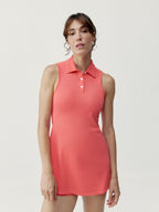 Abito Retro - Corallo tramonto - Donna