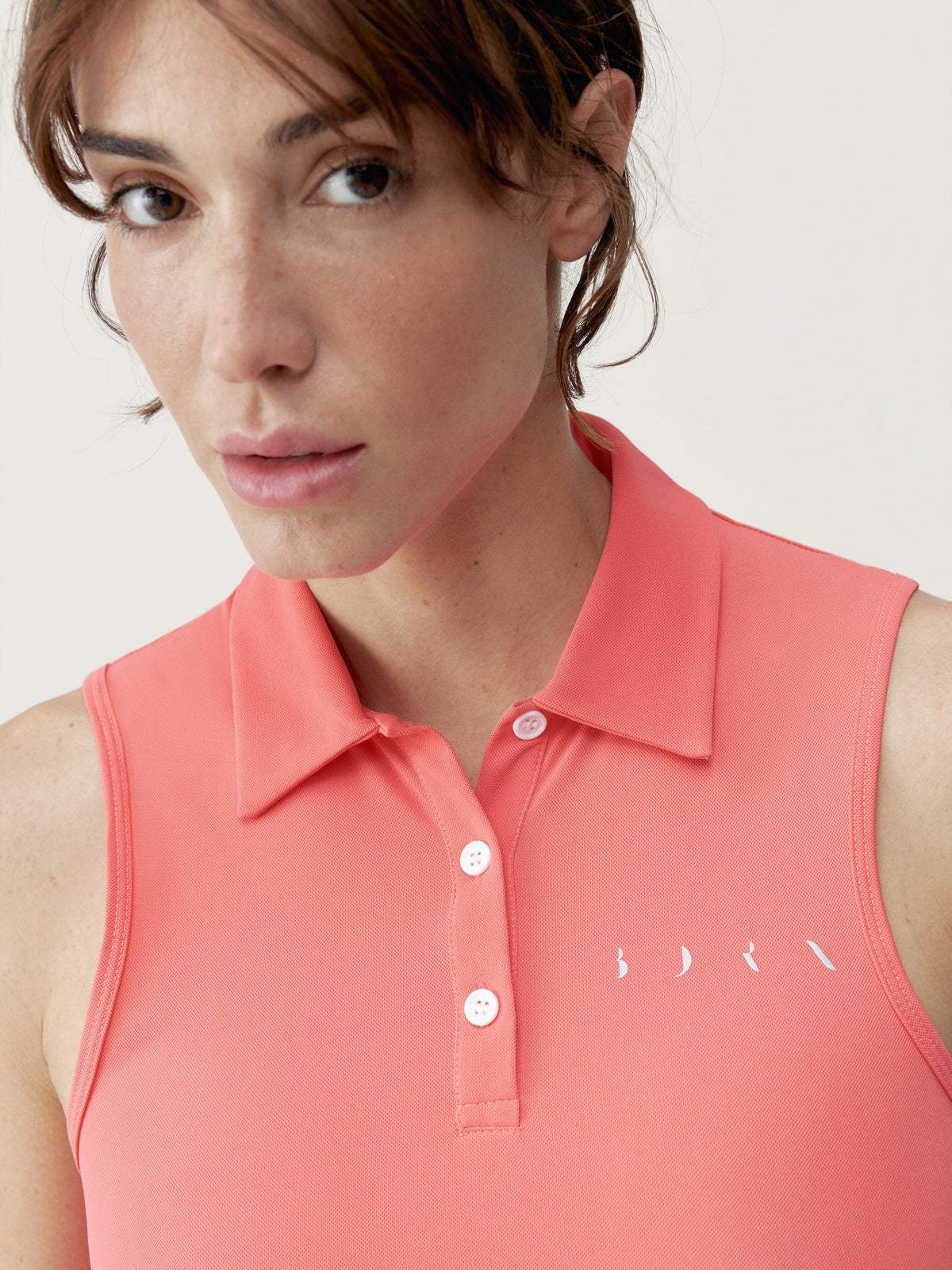 Abito Retro - Corallo tramonto - Donna