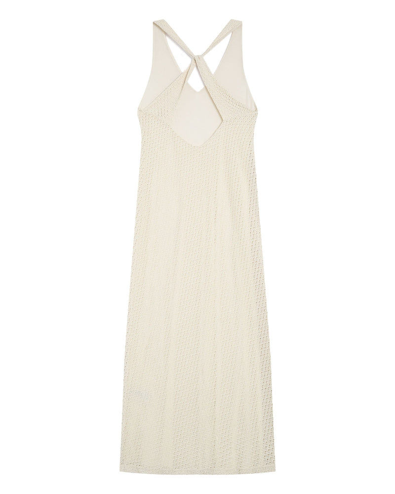 Long Ecru Dress Reveuse