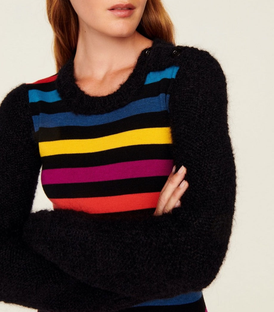 Vestido - Multicolor Rayas Rf - Mujer