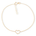 Bracelet Enfant "Cœur Joli" Or Jaune 375/1000