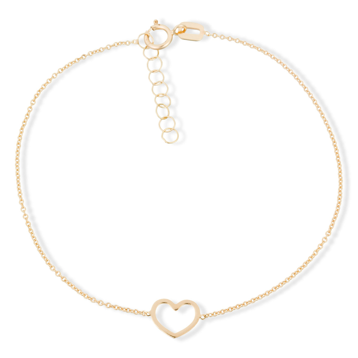 Bracelet Enfant "Cœur Joli" Or Jaune 375/1000