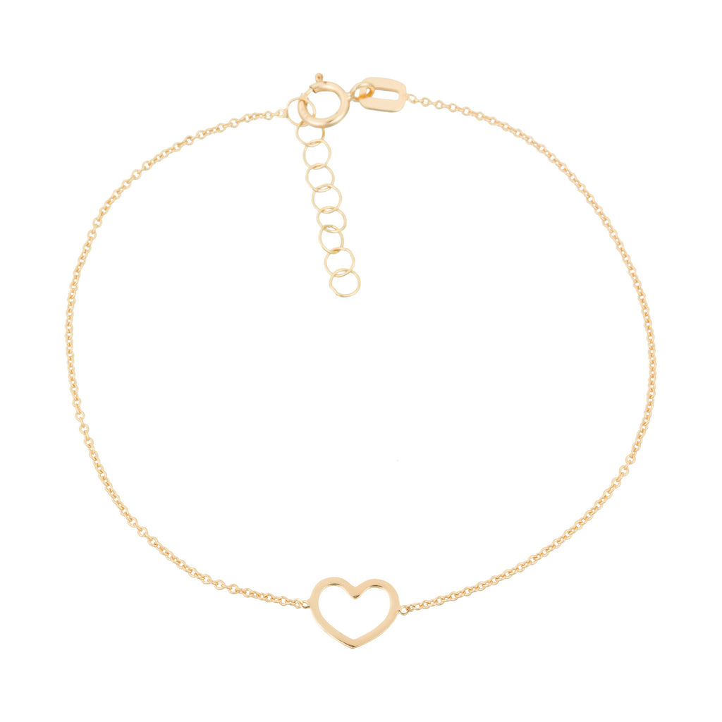 Pulsera “Joli Corazón” Oro amarillo 375/1000