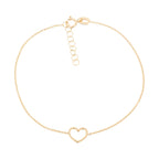 Pulsera “Joli Corazón” Oro amarillo 375/1000