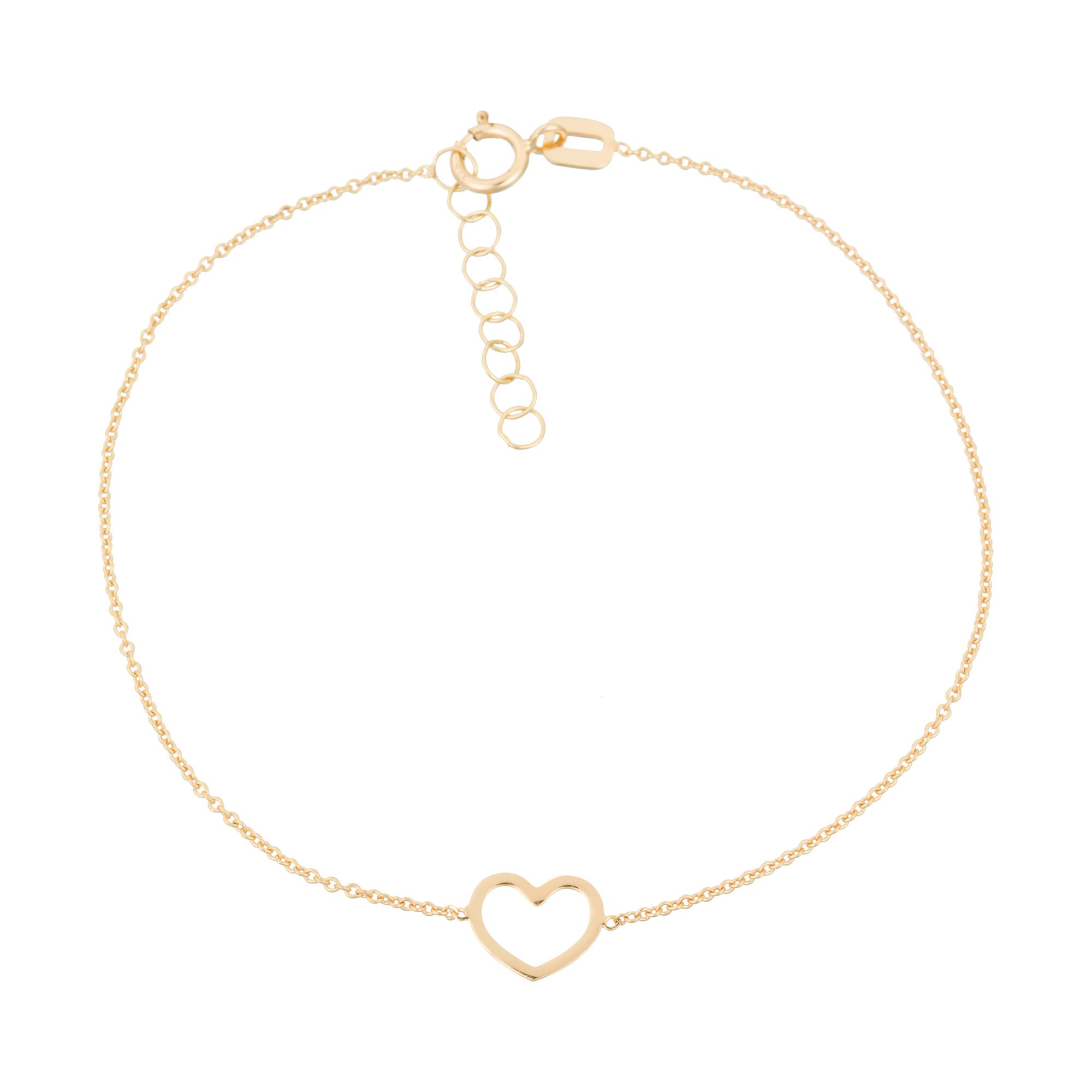 Pulsera “Joli Corazón” Oro amarillo 375/1000