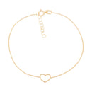 Bracelet  "Cœur Joli" Or Jaune 375/1000