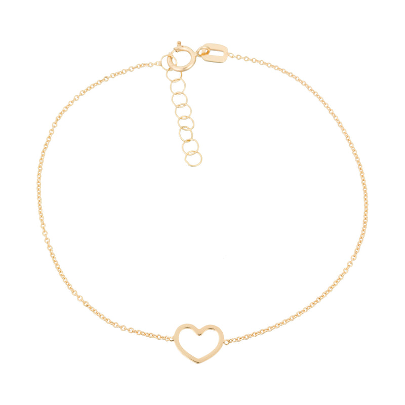Bracelet  "Cœur Joli" Or Jaune 375/1000