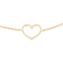 Bracelet  "Cœur Joli" Or Jaune 375/1000