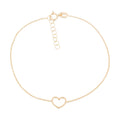 Bracelet Enfant "Cœur Joli" Or Jaune 375/1000