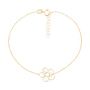 Bracelet Fleur Dorée - Or Jaune