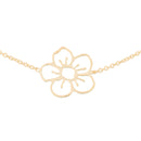 Bracelet Fleur Dorée - Or Jaune