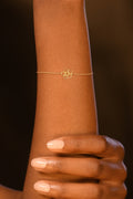 Bracelet "Fleur Dorée" Or Jaune 375/1000