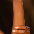 Bracelet "Fleur Dorée" Or Jaune 375/1000