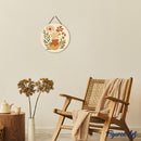 Peinture Par Numéros - Peinture Par Numéro Sur Disque En Bois - Pot De Fleurs