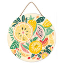 Peinture Par Numéros - Peinture Par Numéro Sur Disque En Bois - Fruits