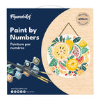 Peinture Par Numéro Sur Disque En Bois - Fruits
