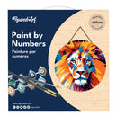 Peinture Par Numéros - Peinture Par Numéro Sur Disque En Bois - Lion