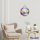 Peinture Par Numéros - Peinture Par Numéro Sur Disque En Bois - Printemps En Provence