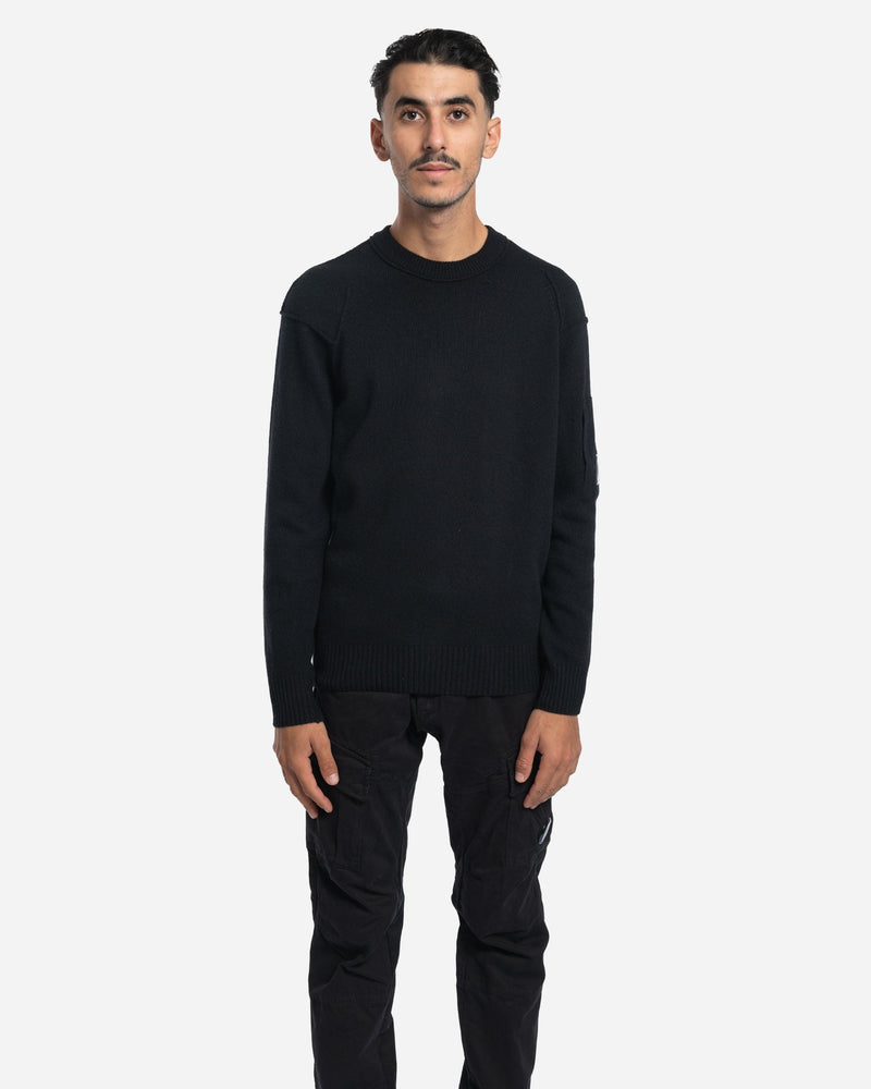 Pull à Col Ras du Cou en Laine Lambswool GRS