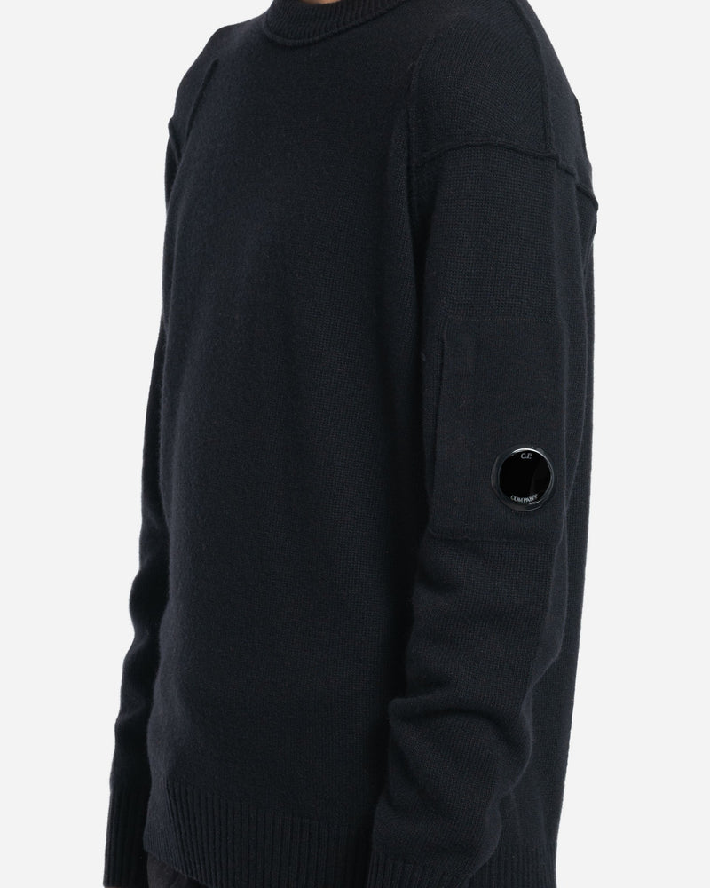 Pull à Col Ras du Cou en Laine Lambswool GRS