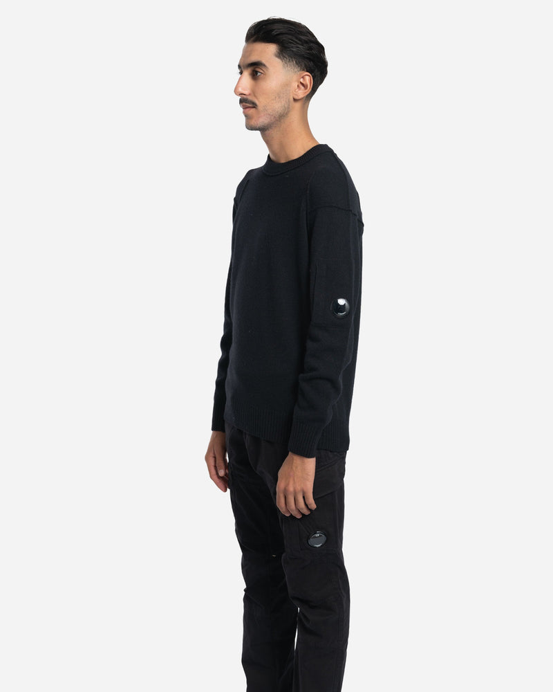 Pull à Col Ras du Cou en Laine Lambswool GRS