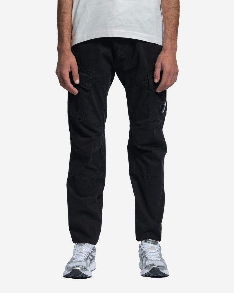 Pantalon Cargo en Satin Stretch