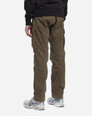 Pantalon Cargo en Satin Stretch