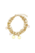 Bracelet  "Cosmos"  Or Jaune 375/1000