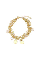 Bracelet  "Cosmos"  Or Jaune 375/1000