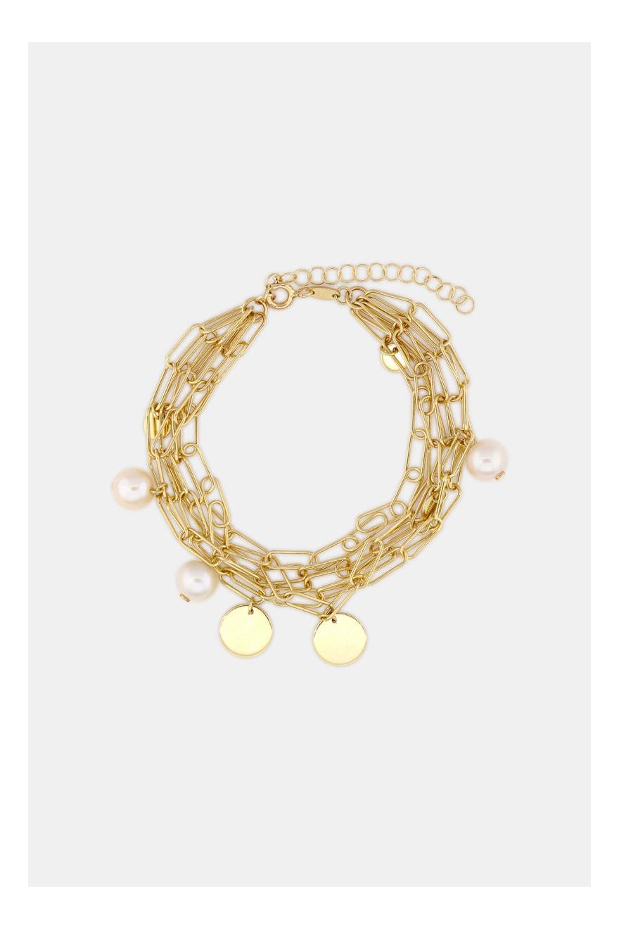 Pulsera “Cosmos” Oro amarillo 375/1000