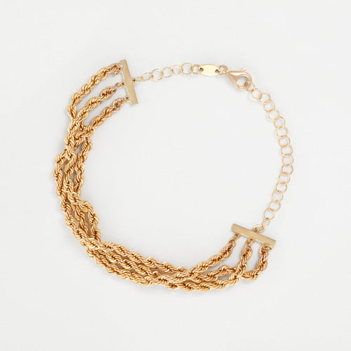 Bracelet  "Radha"  Or Jaune 375/1000