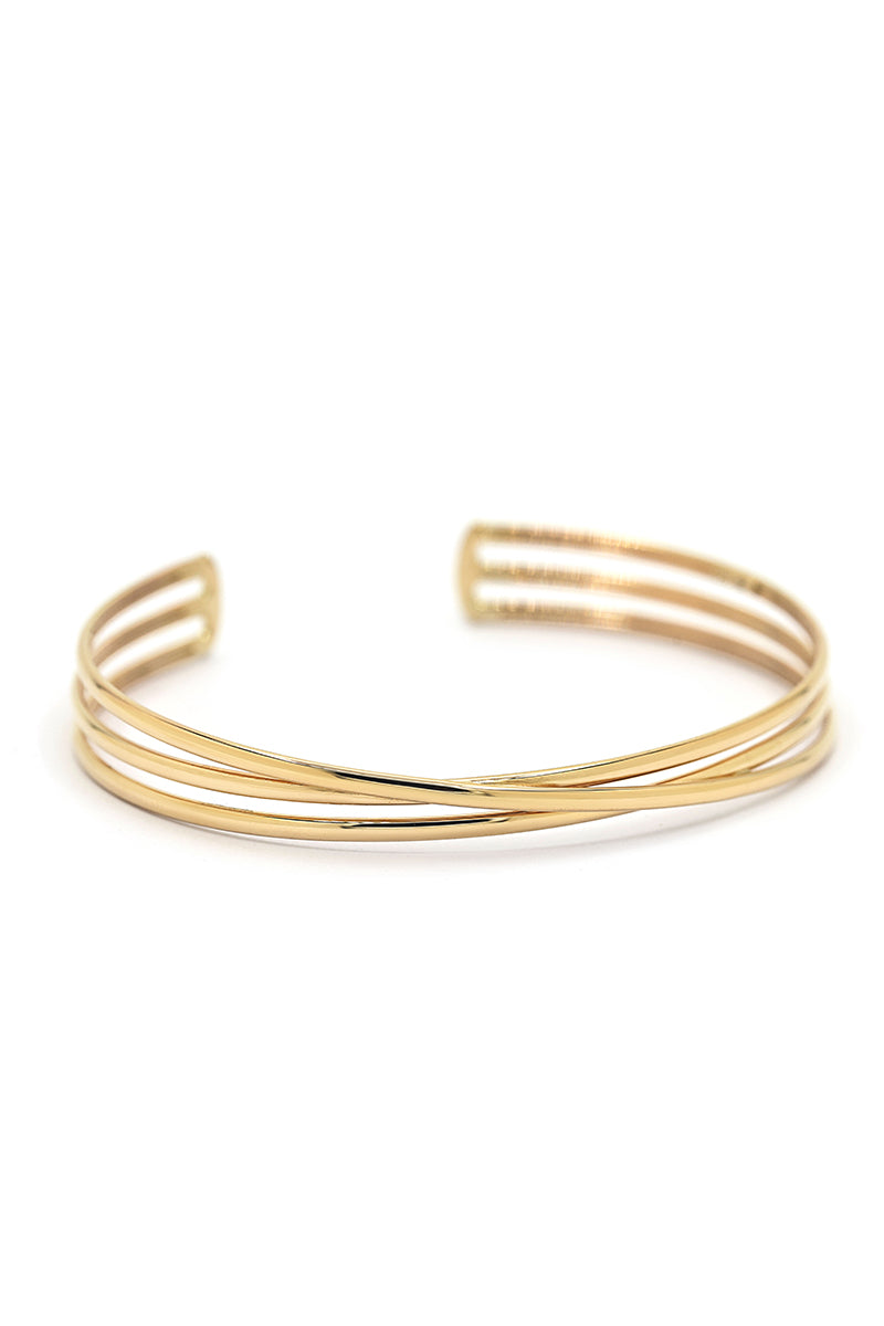 Bracelet "Classic Twist" Or Jaune 375/1000