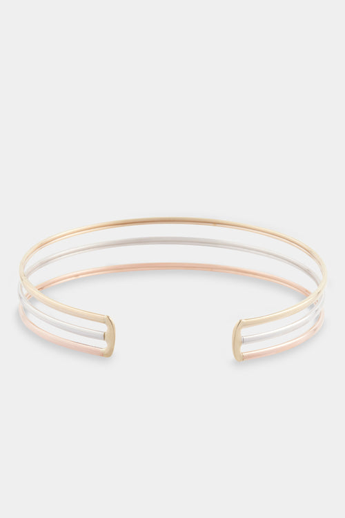 Bracelet "Classic Tricolour" Or Tricolor 375/1000