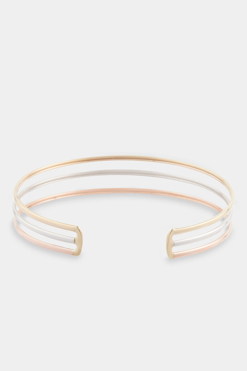 Bracelet "Classic Tricolour" Or Tricolor 375/1000