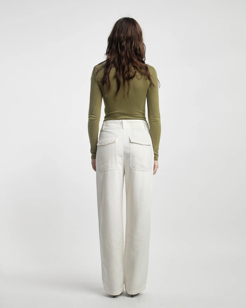 Pantalon Rhode Canvas - Creme