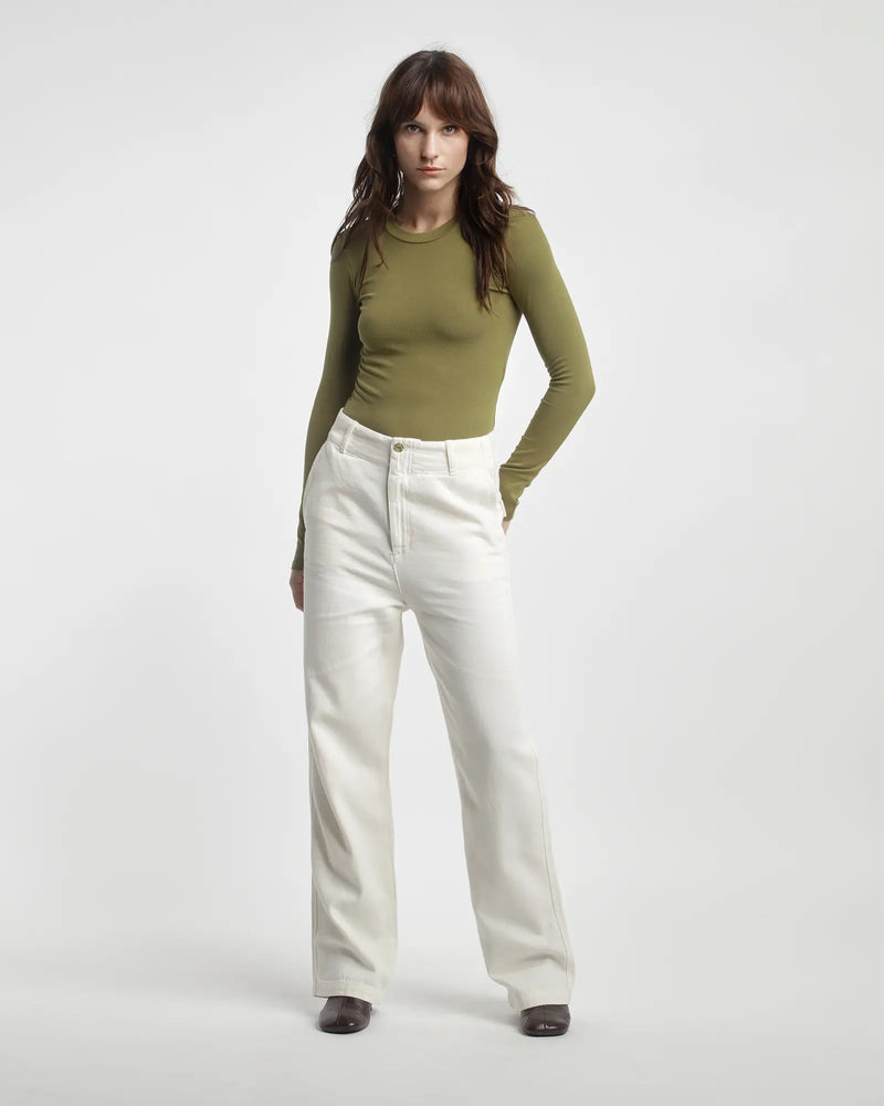 Pantalon Rhode Canvas - Creme