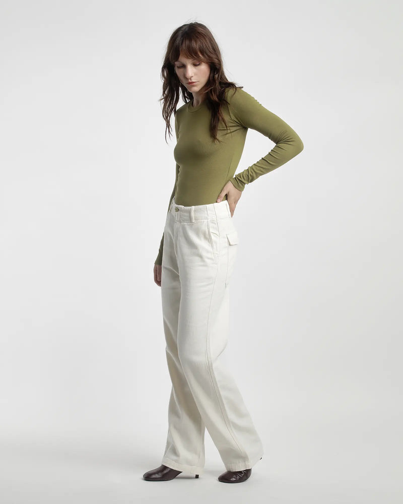 Pantalon Rhode Canvas - Creme