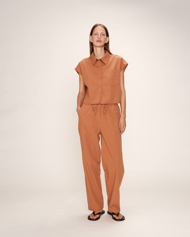 Pantalones Rhode - Tierra