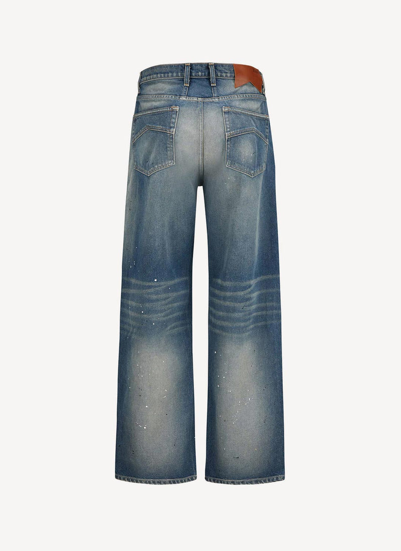 Rhude - Pantalon - Blue Washed Medium - Homme