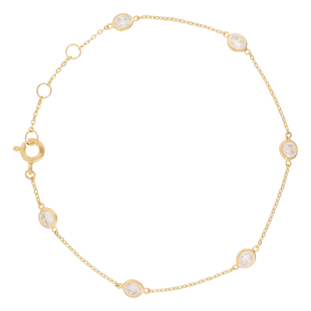 Bracelet "Pas À Pas" Or Jaune 375/1000