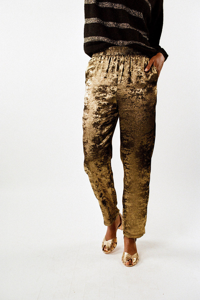 Pantalones Ricardo - Dorado