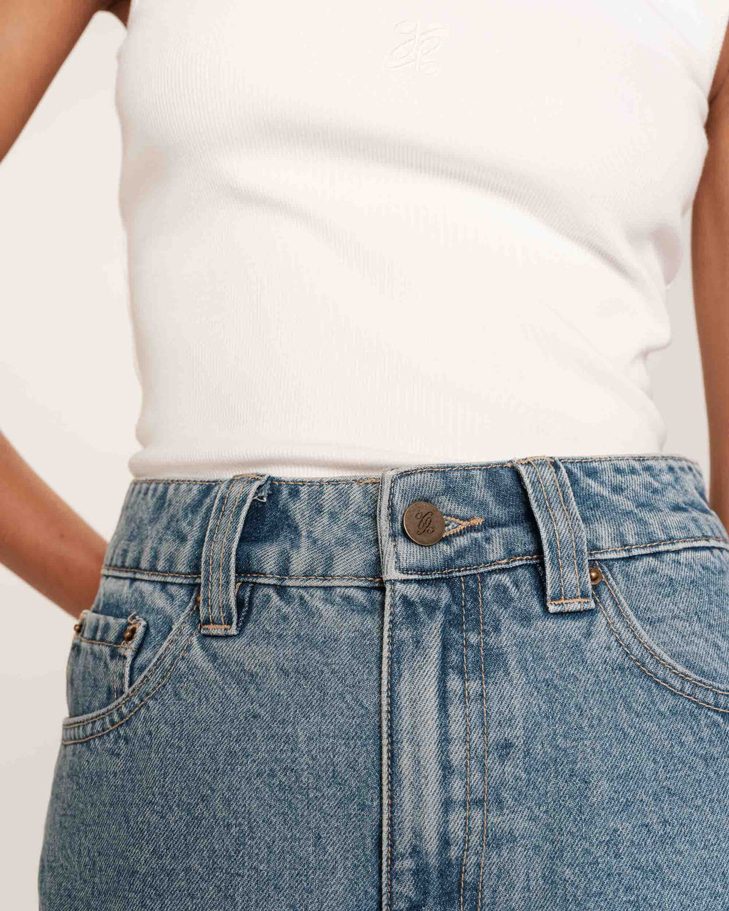 Rice Shorts - Medium Blue