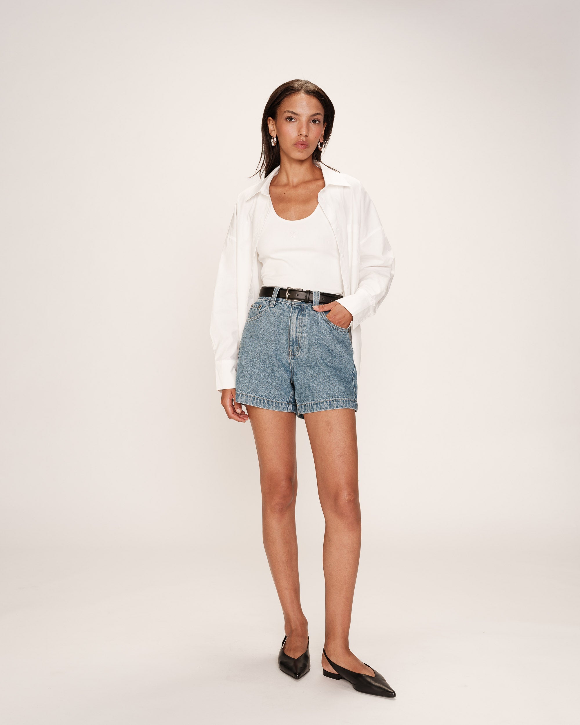 Rice Shorts - Medium Blue