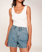 Rice Shorts - Medium Blue