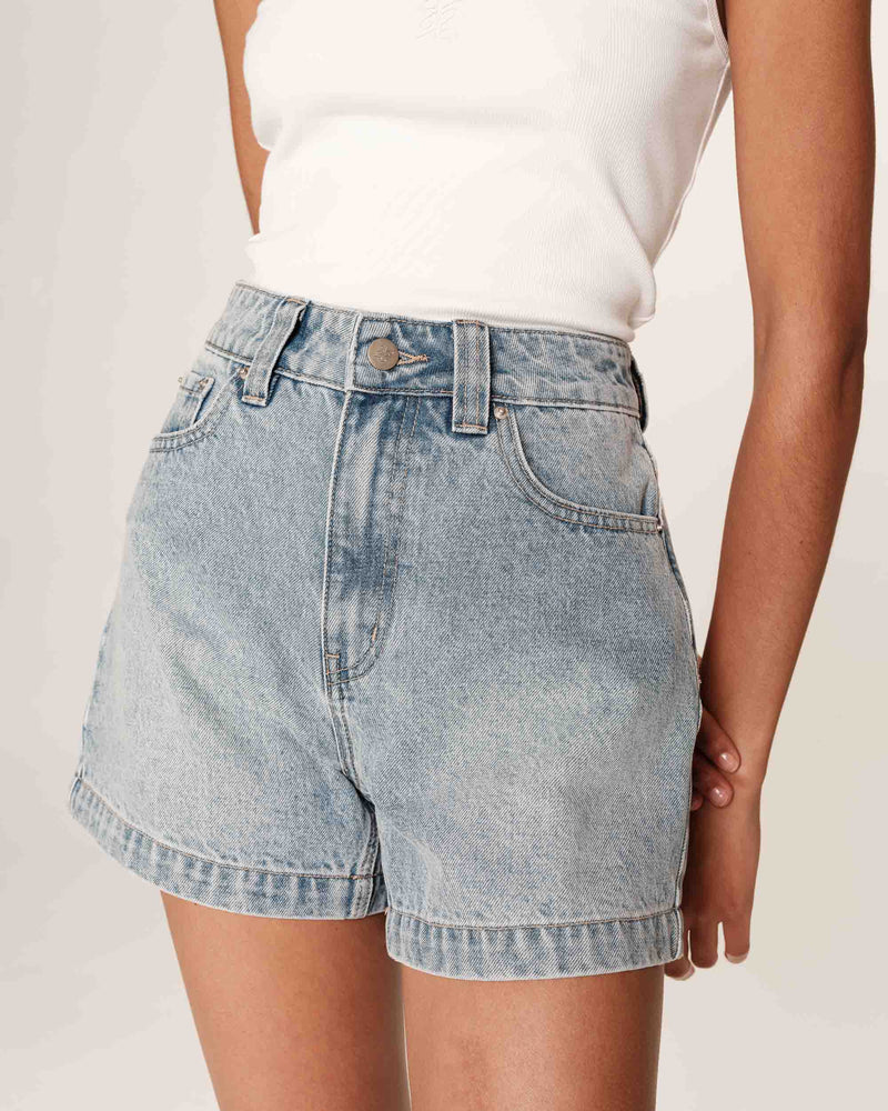 Sky Blue Rice Shorts