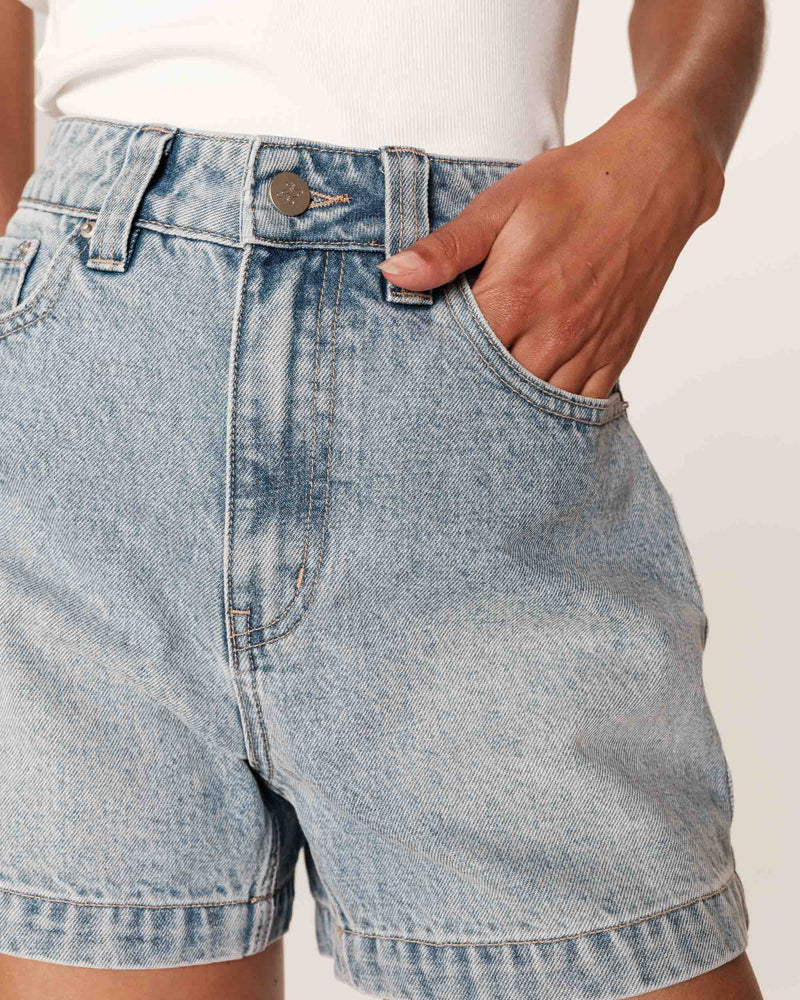 Sky Blue Rice Shorts