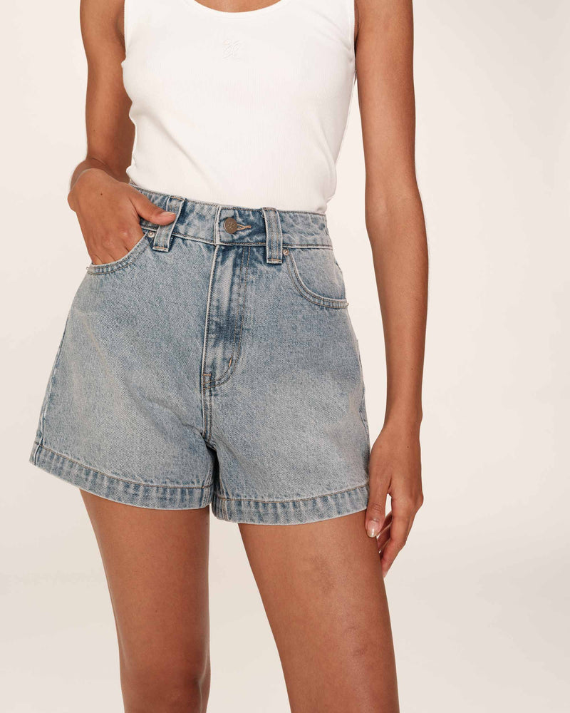 Sky Blue Rice Shorts