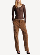 Rick Owens - Pantalon - Camel - Femme