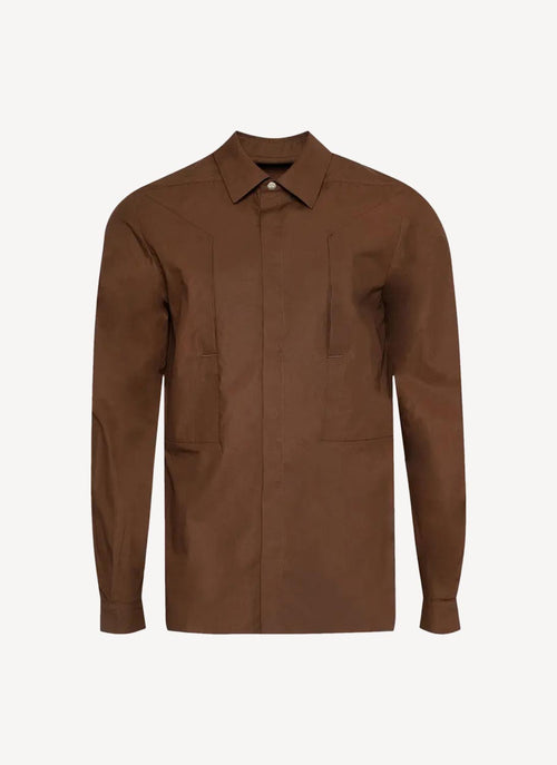 Rick Owens - Chemise - Brown - Homme