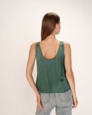 Ricotta Top - Emerald
